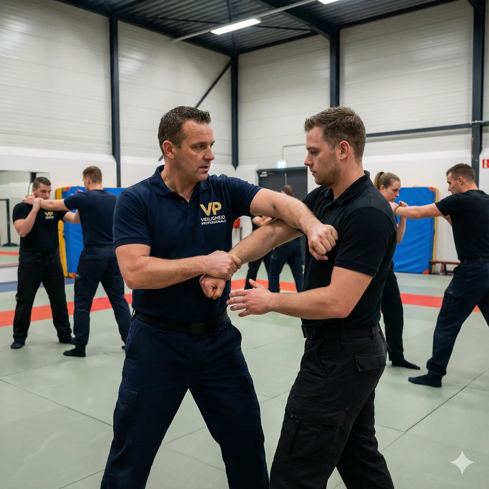 IBT-training: aanhoudingstechniek op de mat