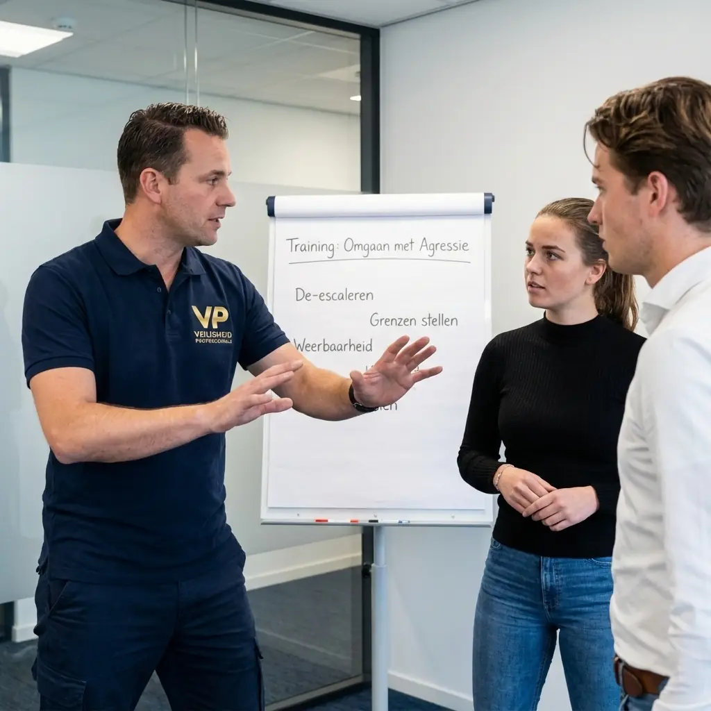 Training omgaan met agressie met flip-over